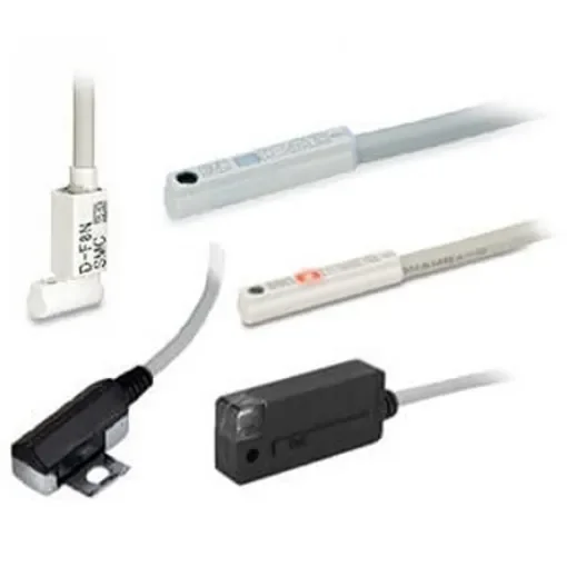 SMC Solid State Auto Switch Auto Switch, D-P3DWAS Series with LED indicator - D-P3DWASE product image