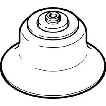 Festo 60mm Deep Fluororubber Pneumatic Suction Cup ESS-60-EF, M10 product image
