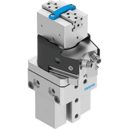 Festo 2 Finger Double Action Pneumatic Gripper, HGDS-PP-12-P1-A-B, Parallel Gripping Type product image