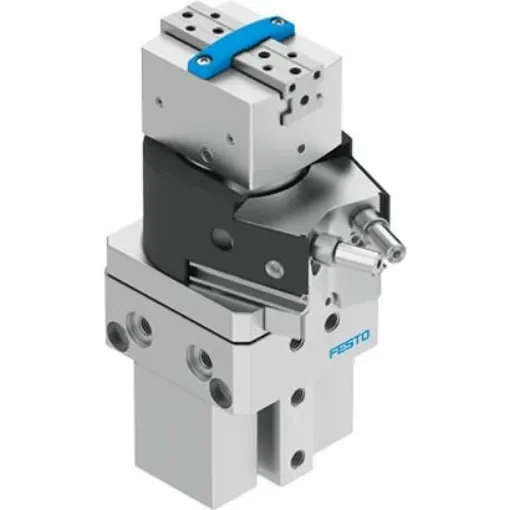 Festo 2 Finger Double Action Pneumatic Gripper, HGDS-PP-12-YSRT-A-B, Parallel Gripping Type product image