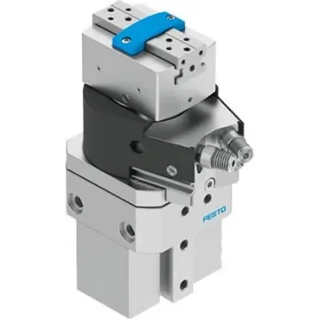 Festo 2 Finger Double Action Pneumatic Gripper, HGDS-PP-16-P-A-B, Parallel Gripping Type product image