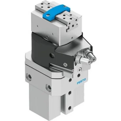 Festo 2 Finger Double Action Pneumatic Gripper, HGDS-PP-16-YSRT-A-B, Parallel Gripping Type product image
