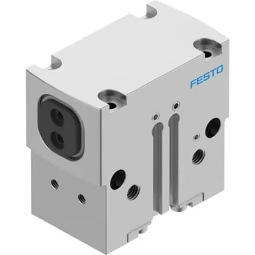 Festo 2 Finger Double Action Pneumatic Gripper, HGPD-20-A-G2, Parallel Gripping Type product image