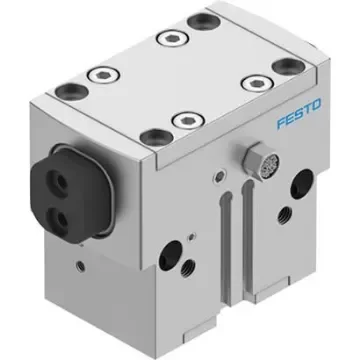 Festo 2 Finger Double Action Pneumatic Gripper, HGPD-25-A-G1, Parallel Gripping Type product image