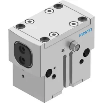 Festo 2 Finger Double Action Pneumatic Gripper, HGPD-25-A-G2, Parallel Gripping Type product image