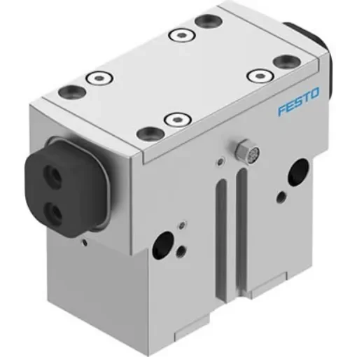 Festo 2 Finger Double Action Pneumatic Gripper, HGPD-40-A-G1, Parallel Gripping Type product image