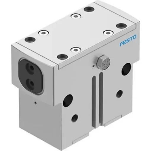 Festo 2 Finger Double Action Pneumatic Gripper, HGPD-50-A-G2, Parallel Gripping Type product image
