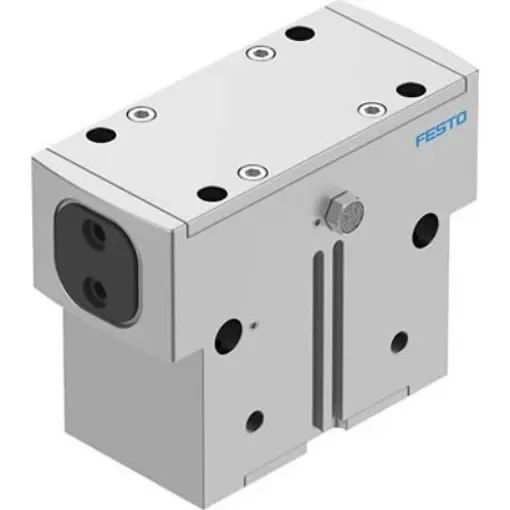 Festo 2 Finger Double Action Pneumatic Gripper, HGPD-63-A-G2, Parallel Gripping Type product image