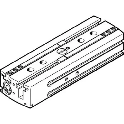 Festo 2 Finger Double Action Pneumatic Gripper, HGPL-14-60-A-B, Parallel Gripping Type product image