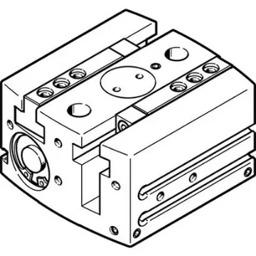 Festo 2 Finger Double Action Pneumatic Gripper, HGPL-25-20-A-B, Parallel Gripping Type product image