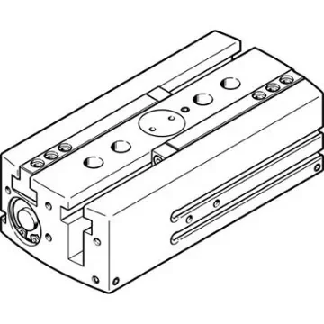 Festo 2 Finger Double Action Pneumatic Gripper, HGPL-25-60-A-B, Parallel Gripping Type product image