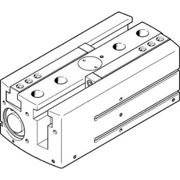 Festo 2 Finger Double Action Pneumatic Gripper, HGPL-40-80-A-B, Parallel Gripping Type product image