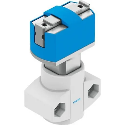 Festo 2 Finger Single Action Pneumatic Gripper, HGPM-12-EZ-G6, Parallel Gripping Type product image
