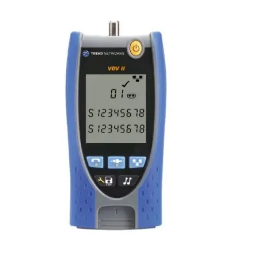 TREND Networks VDV II Cable Tester Coaxial, RJ11, RJ12, RJ45 - R158007 product image