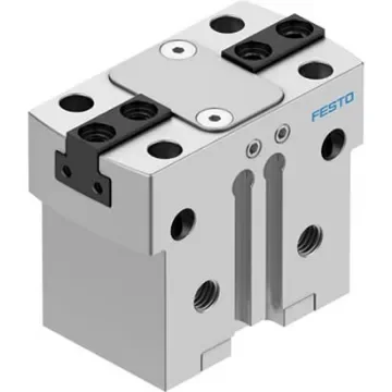 Festo 2 Finger Double Action Pneumatic Gripper, HGPT-16-A-B-G2, Parallel Gripping Type product image