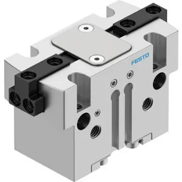 Festo 2 Finger Double Action Pneumatic Gripper, HGPT-20-A-B-G1, Parallel Gripping Type product image