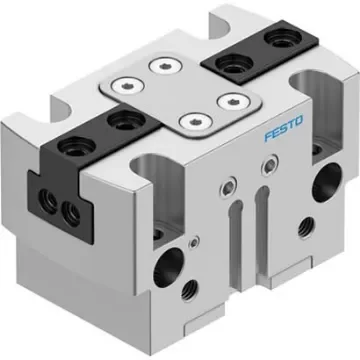 Festo 2 Finger Double Action Pneumatic Gripper, HGPT-25-A-B-F, Parallel Gripping Type product image