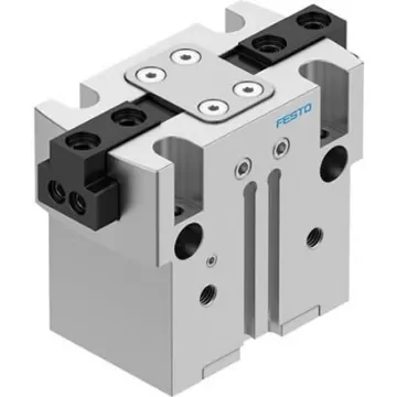 Festo 2 Finger Double Action Pneumatic Gripper, HGPT-25-A-B-G1, Parallel Gripping Type product image
