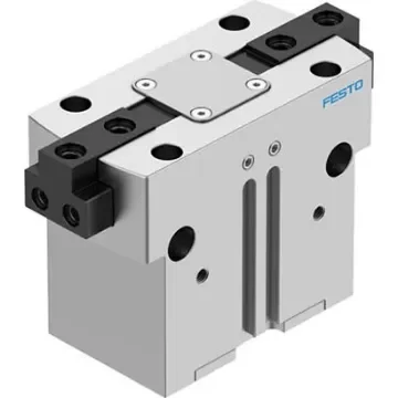 Festo 2 Finger Double Action Pneumatic Gripper, HGPT-40-A-B-G1, Parallel Gripping Type product image
