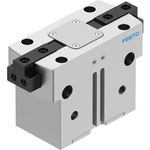 Festo 2 Finger Double Action Pneumatic Gripper, HGPT-50-A-B-F-G1, Parallel Gripping Type product image