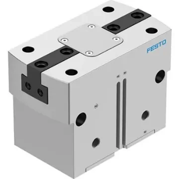 Festo 2 Finger Double Action Pneumatic Gripper, HGPT-80-A-B-G2, Parallel Gripping Type product image