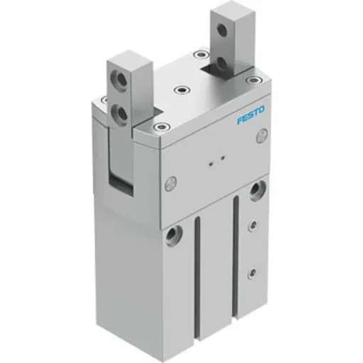Festo 2 Finger Double Action Pneumatic Gripper, HGRT-50-A-G2, Radial Gripping Type product image