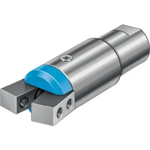Festo 2 Finger Single Action Pneumatic Gripper, HGWM-08-EO-G8, Angle Gripping Type product image