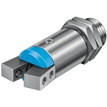 Festo 2 Finger Single Action Pneumatic Gripper, HGWM-12-EO-G7, Angle Gripping Type product image