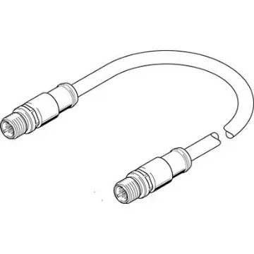 Festo Cable, NEBS Series, For Use With Pressure Sensors - NEBS-SM12G12-E-0.3-N-M12G12 product image