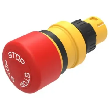 EAO 61 Series Red Maintained Push Button Head, 16mm Cutout, IP65 - 61-3440.4/2 product image