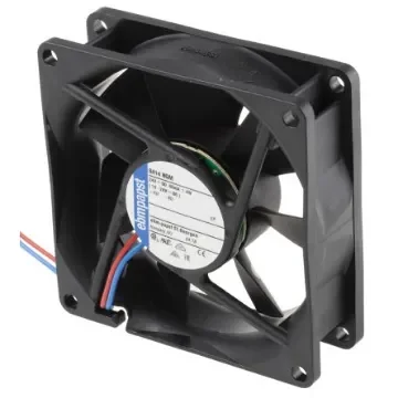 ebm-papst 8400 N Series Axial Fan, 24 V dc, DC Operation, 58m³/h, 1.4W, 58mA Max, 80 x 80 x 25mm - 8414NGM product image