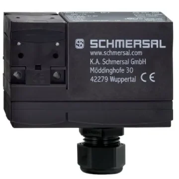 Schmersal AZM 170 Series Solenoid Interlock Switch, Power to Lock, Power to Unlock, 24V ac/dc, NC, Actuator Included - AZM170-02ZK-24VAC/DC product image