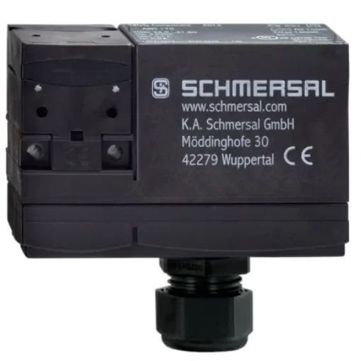 Schmersal AZM 170 Series Solenoid Interlock Switch, Power to Lock, Power to Unlock, 24V ac/dc, NC, Actuator Included - AZM170-02ZK-24VAC/DC product image
