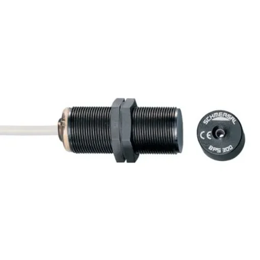 Schmersal BNS 300 Series Flush Magnetic Non-Contact Safety Switch, 24V dc, Reinforced Thermoplastic Housing, 1, Cable - BNS300-01ZG product image