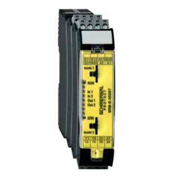Schmersal SRB-E Emergency Stop Safety Relay, 24V dc, 2 Safety Contacts - SRB-E-302ST product image