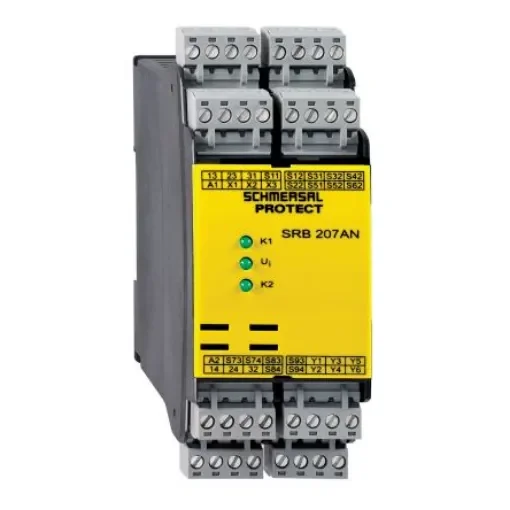 Schmersal Monitoring Relay, DIN Rail - SRB207AN 230VAC product image