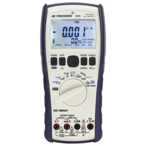 AAF 394B Handheld Digital Multimeter, 1A ac Max, 1A dc Max, 1000V ac Max - BK394B product image