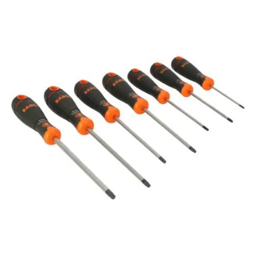 Bahco Straight Insulated Screwdriver, 7-Piece - B219.027 product image
