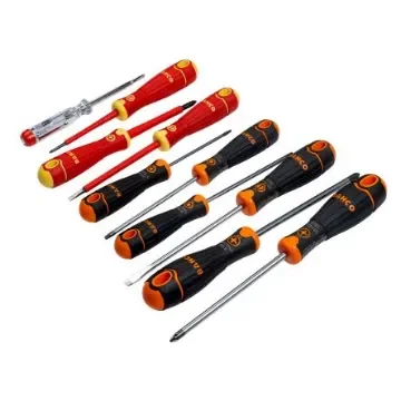 Bahco Slotted Insulated Screwdriver, 10-Piece - b219.110 product image