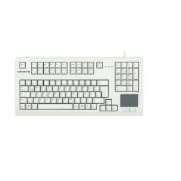 Cherry CHERRY G80-11900 Wired USB Touchpad Keyboard, QWERTY (UK), Light Grey - G80-11900LUMGB-0 product image