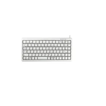 Cherry CHERRY G84-4100 Wired USB Compact Keyboard, QWERTY (UK), Light Grey - G84-4100LCMGB-0 product image
