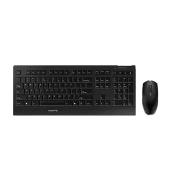 Cherry CHERRY B.UNLIMITED 3.0 Wireless Ergonomic Keyboard and Mouse Set, QWERTY (EU), Black - JD-0410EU-2 product image