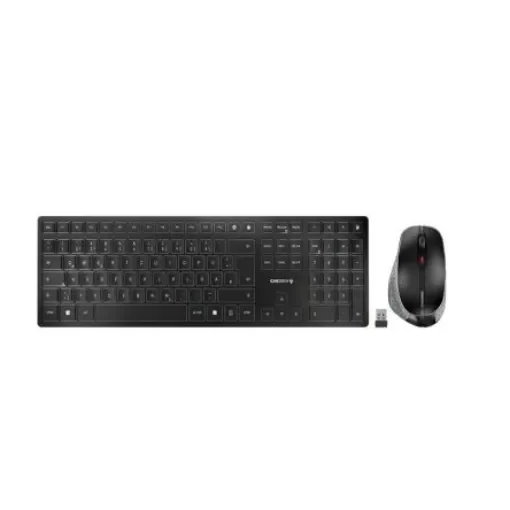 Cherry CHERRY DW 9500 SLIM Wireless Ergonomic Keyboard and Mouse Set, QWERTZ (German), Black - JD-9500DE-2 product image