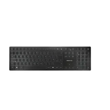 Cherry CHERRY KW 9100 SLIM Wireless USB, Wireless Keyboard, QWERTY, Black - JK-9100GB-2 product image