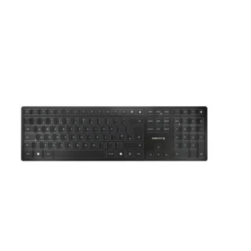 Cherry CHERRY KW 9100 SLIM Wireless USB, Wireless Keyboard, QWERTY, Black - JK-9100GB-2 product image