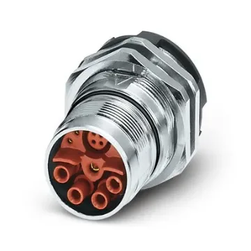 Phoenix Contact, SH IP67 Silver Rear Mount 8+4+PE Industrial Power Socket, Rated At 30A, 850 V dc - 1627204 product image