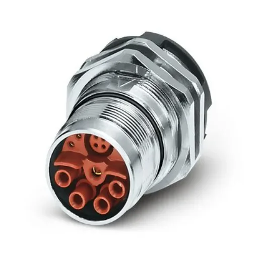 Phoenix Contact, SH IP67 Silver Rear Mount 8+4+PE Industrial Power Socket, Rated At 30A, 850 V dc - 1627204 product image