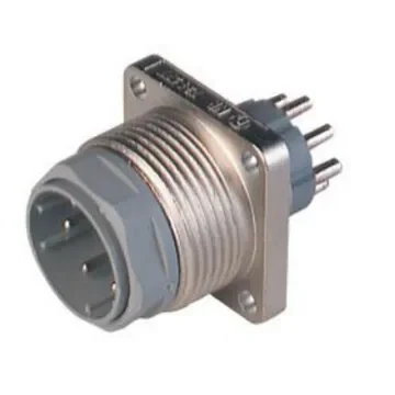 Hirschmann Connector, 12 Contacts, Surface Mount, M26 Connector, Plug, Male, IP65, N11R Series - 933699001 N11R BM FA S product image