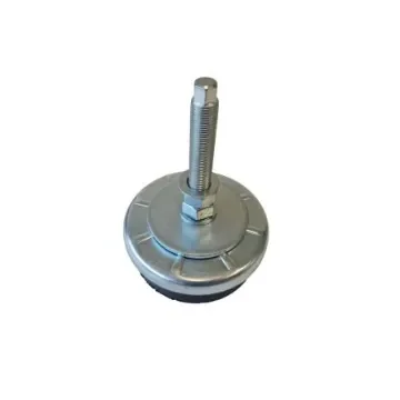 Serious 16mm 120mm Dia. Natural Rubber Levelling Adjustable Foot, 1000kg Static Load Capacity - 10302 product image