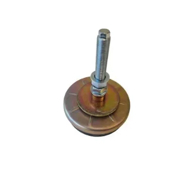 Serious 20mm 160mm Dia. Natural Rubber Levelling Adjustable Foot, 4000kg Static Load Capacity - 10304 product image